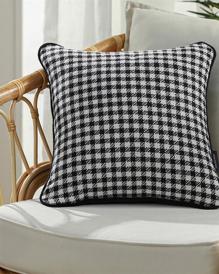 Odesa Dokuma Kırlent Kılıfı İndigo