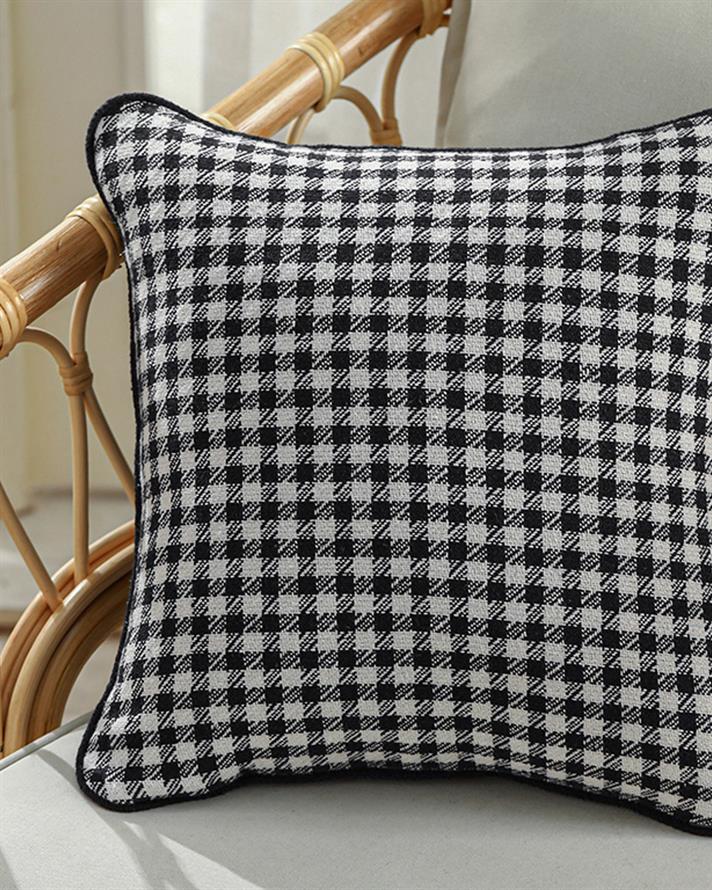 Odesa Dokuma Kırlent Kılıfı İndigo