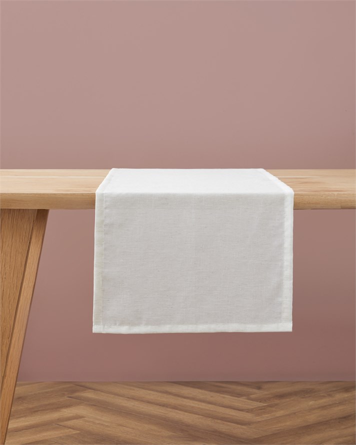 Old Romance Pamuklu Runner 40x140 cm Krem