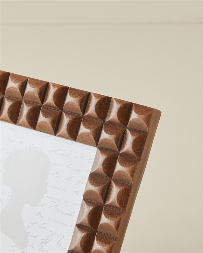 Olena Polyresin Çerçeve 10x10 cm Kahve