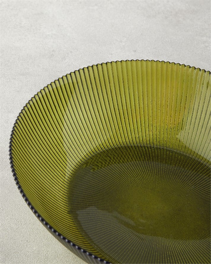 Olith Cam Kase 23 cm Yeşil