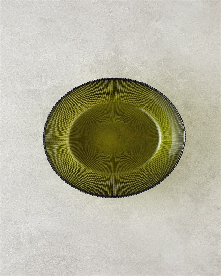 Olith Cam Kase 23 cm Yeşil