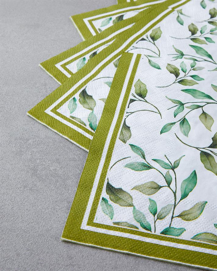 Olith 20li Kağıt Peçete 33x33 cm Yeşil