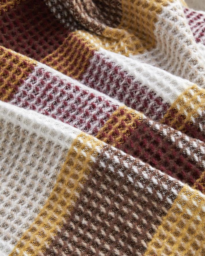 Olive Koltuk Şalı 130x170 cm Multicolor