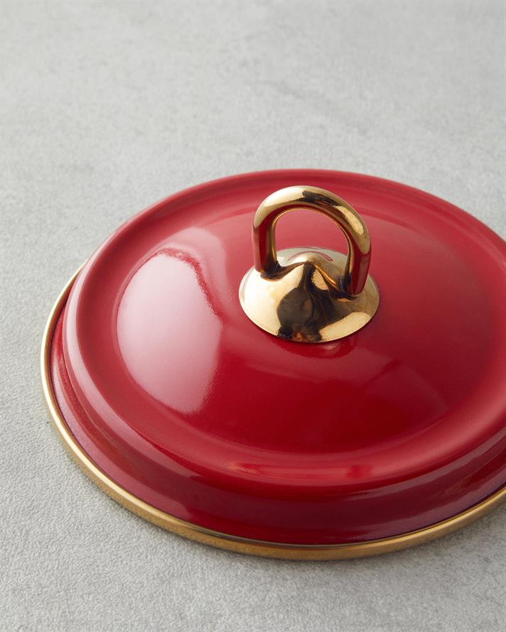 Orange Emaye Baharatlık 0,5L Kırmızı