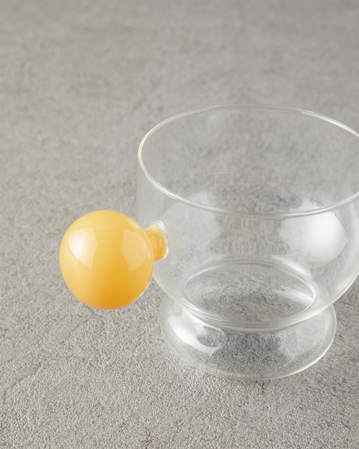 Orbit Borosilikat Cam Kupa Şeffaf