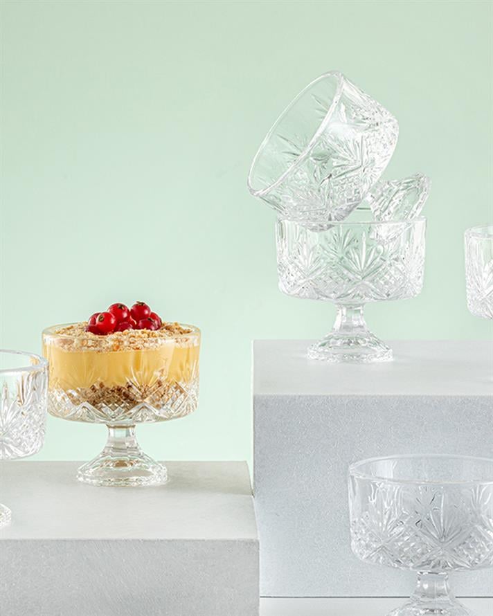 Oria Cam 6lı Cup - Dondurma Kasesi