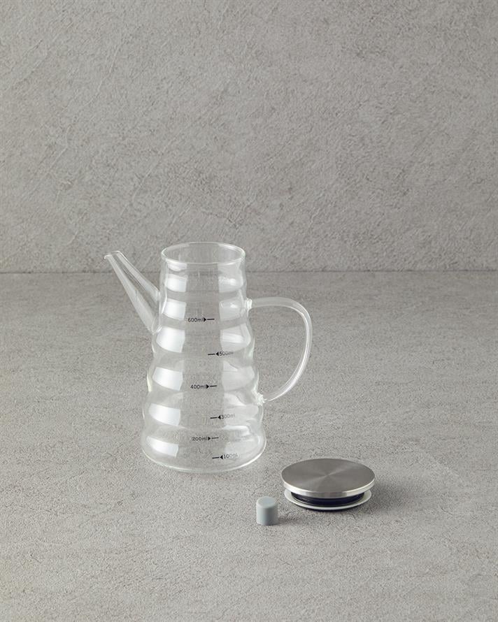 Ornella Borosilikat Yağdanlık 600 ml Şeffaf