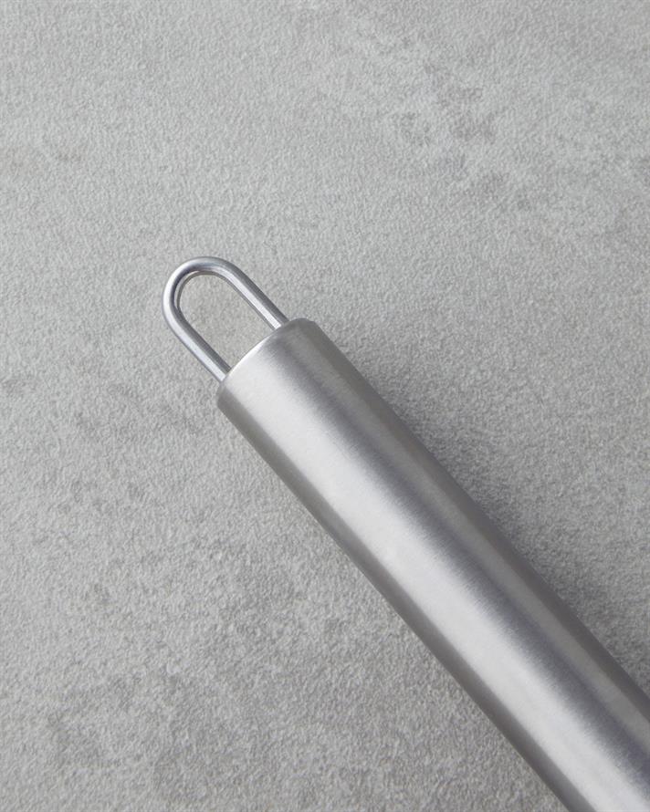 Owia Paslanmaz Çelik Çırpıcı 26 cm Gri