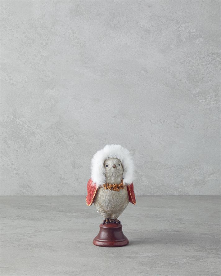 Owl Yılbaşı Biblo Kırmızı