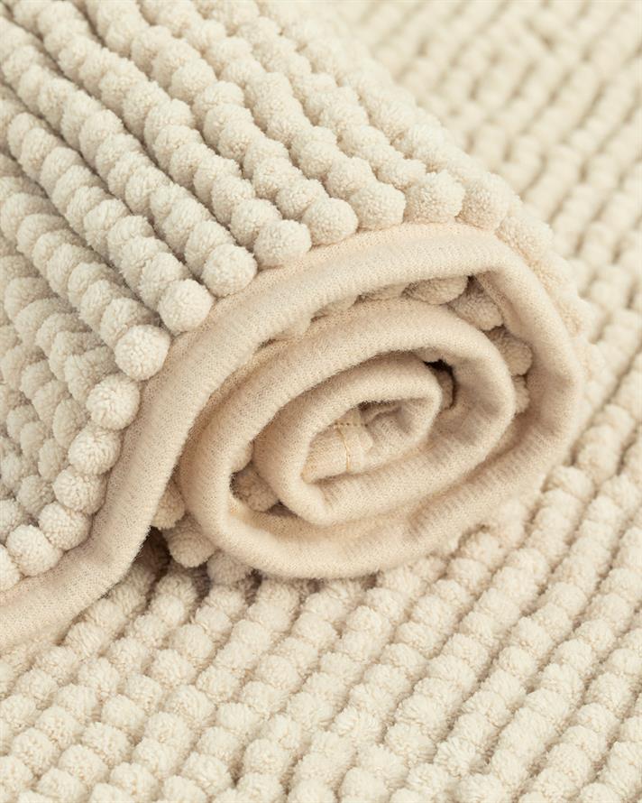 Paige Makarna Banyo Paspası Seti Bej