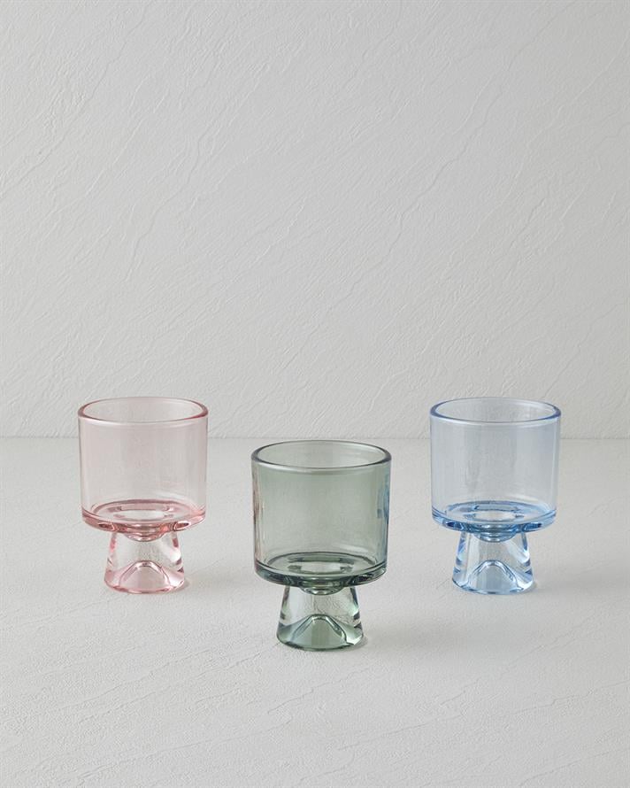 Palette Cam 3lü Bardak 230 ml Renkli