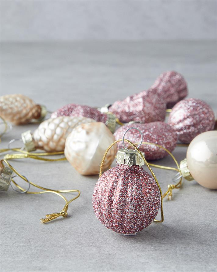 Pamira Set Yılbaşı Ağacı Süsü Gold