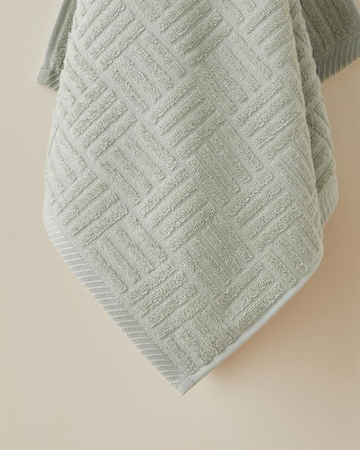 Panera Pamuk Yüz Havlusu 50x85 cm Sage