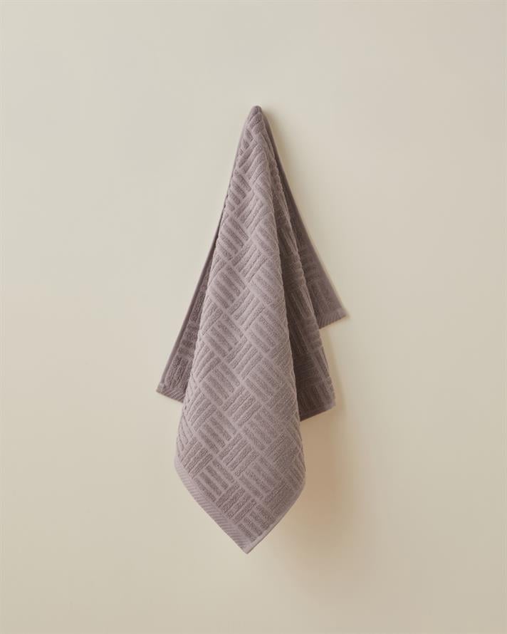 Panera Pamuk Yüz Havlusu 50x85 cm Sisli Kahve