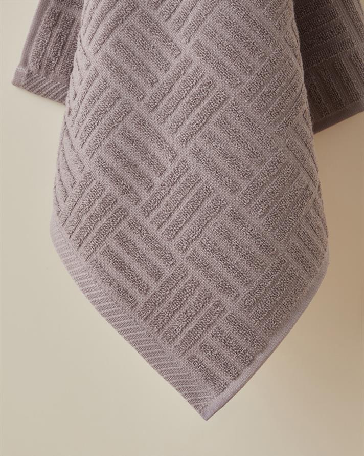 Panera Pamuk Yüz Havlusu 50x85 cm Sisli Kahve