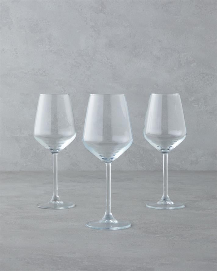 Paradise Cam 3lü Kadeh 350 ml Şeffaf