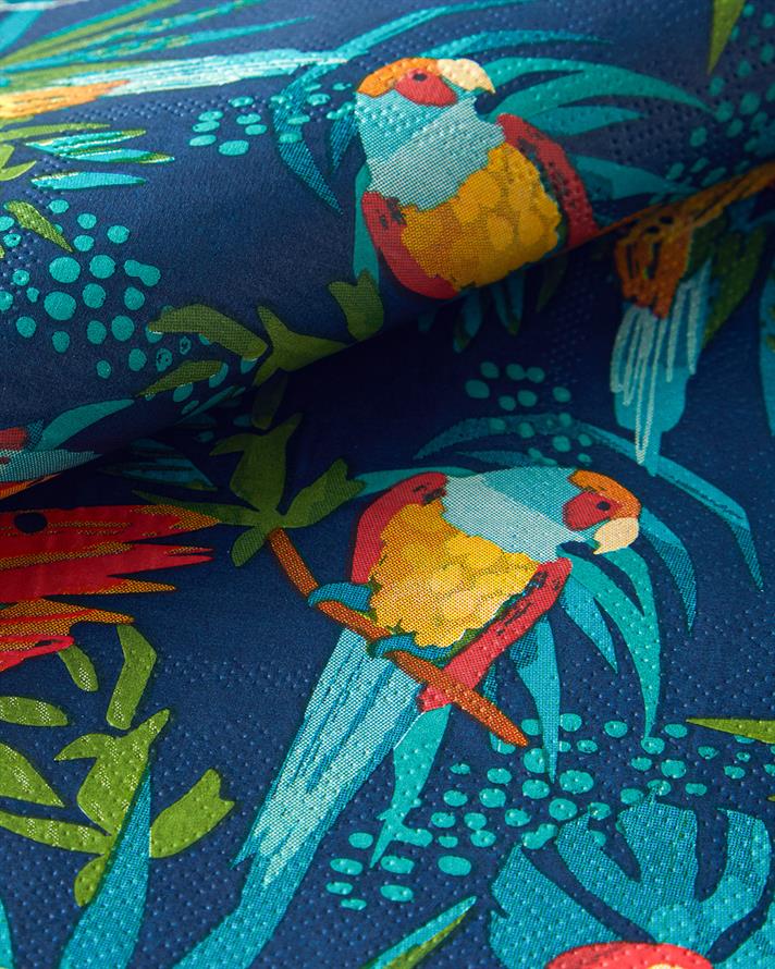 Parrot 20li Kağıt Peçete Siyah