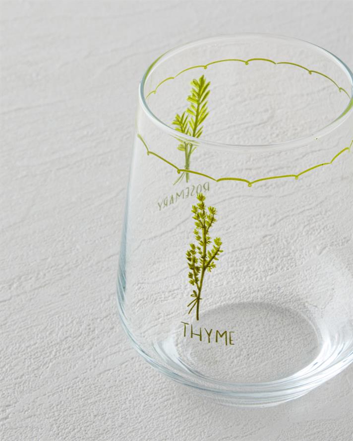 Parsley Cam 4lü Bardak 425 ml Yeşil