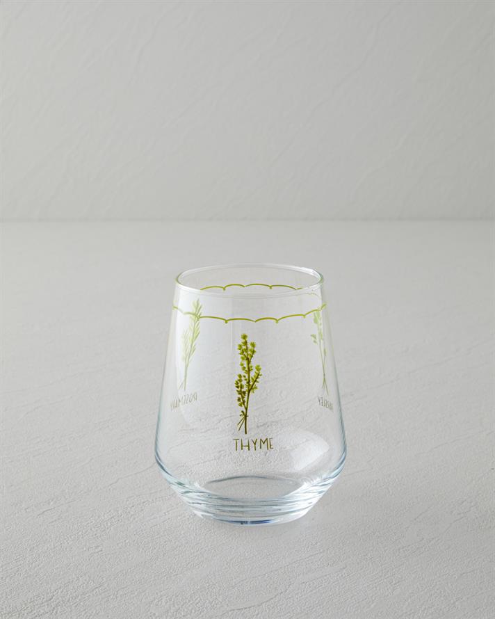 Parsley Cam 4lü Bardak 425 ml Yeşil