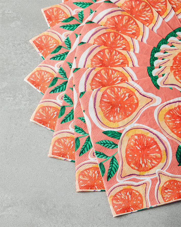 Passion Fruit 20li Kağıt Peçete Pembe