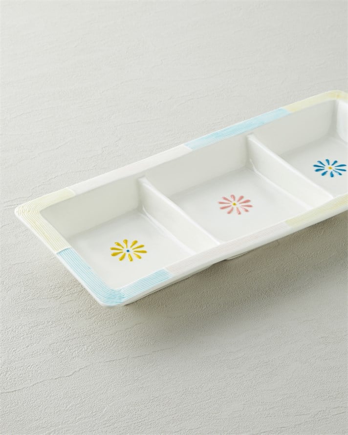 Patchie Stoneware Çerezlik 35x15 cm Renkli