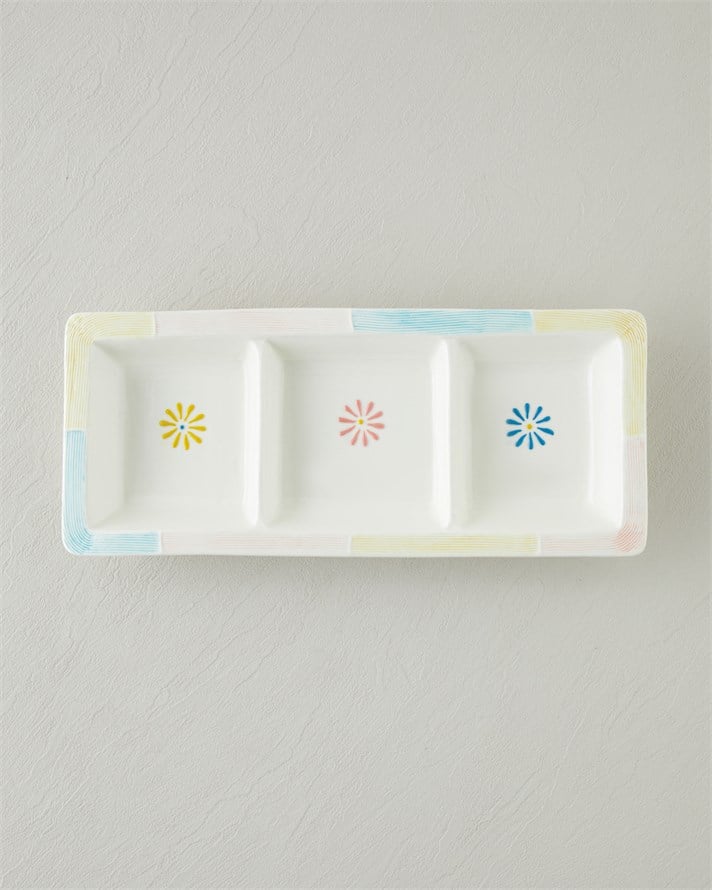 Patchie Stoneware Çerezlik 35x15 cm Renkli