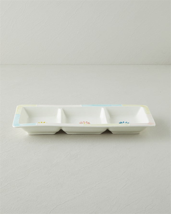Patchie Stoneware Çerezlik 35x15 cm Renkli