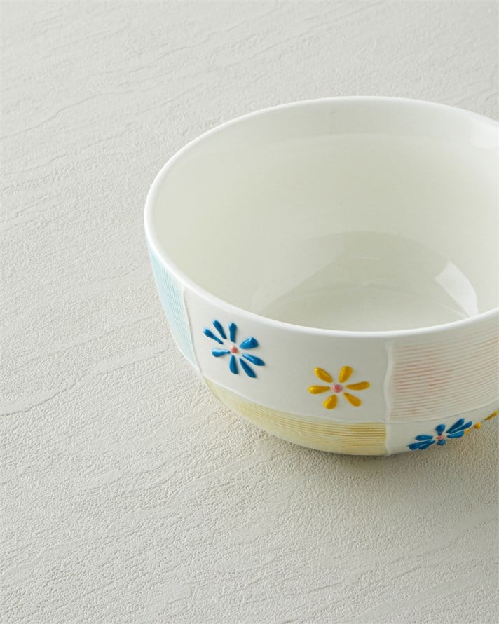 Patchie Stoneware Kase 14,5 cm Renkli
