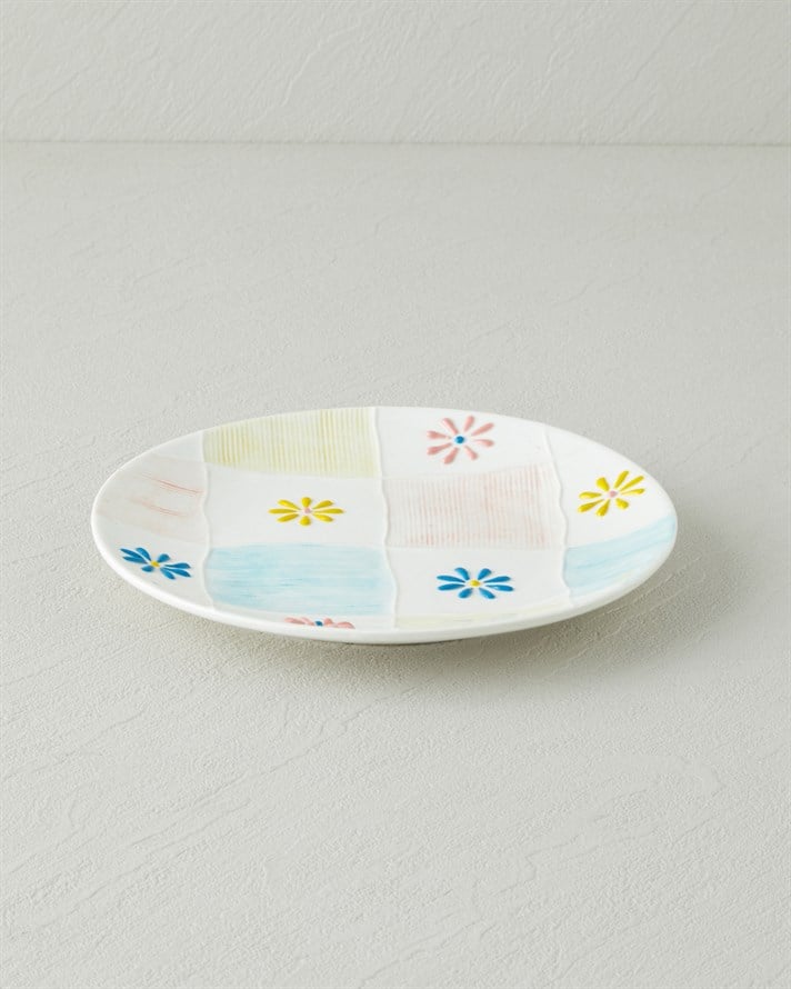 Patchie Stoneware Pasta Tabağı 17,5 cm Renkli