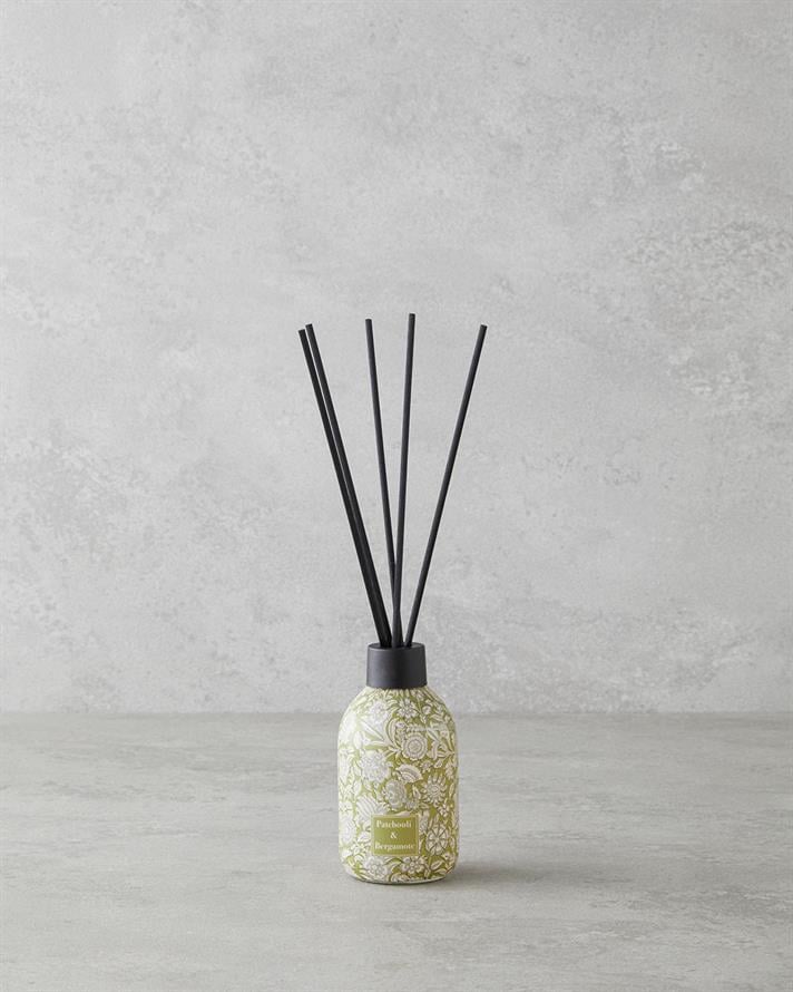 Patchouli & Bergamote Çubuklu Oda Kokusu 100 ml Yeşil