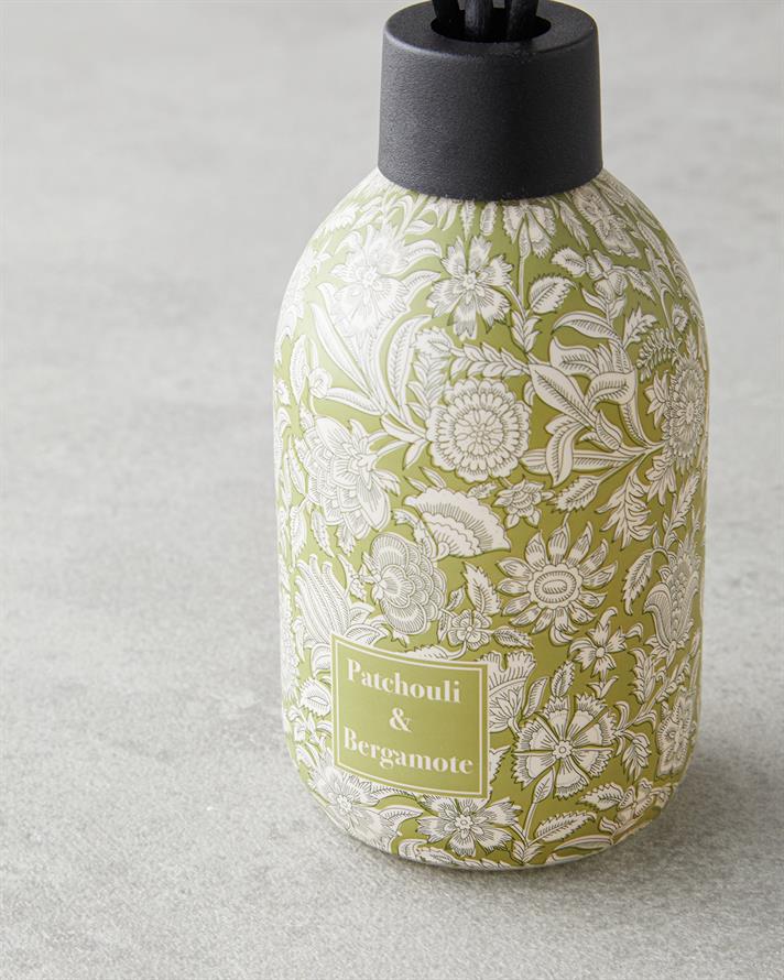 Patchouli & Bergamote Çubuklu Oda Kokusu 100 ml Yeşil