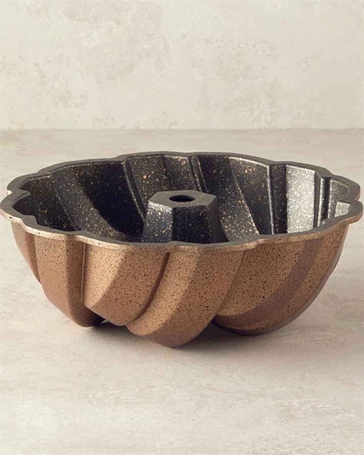 Patisserie Dream Döküm Kek Kalıbı 26 cm Gold