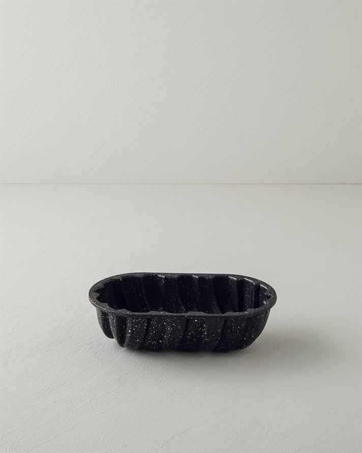 Patisserie Helix Premium Döküm Baton Kek Kalıbı 26 cm Siyah