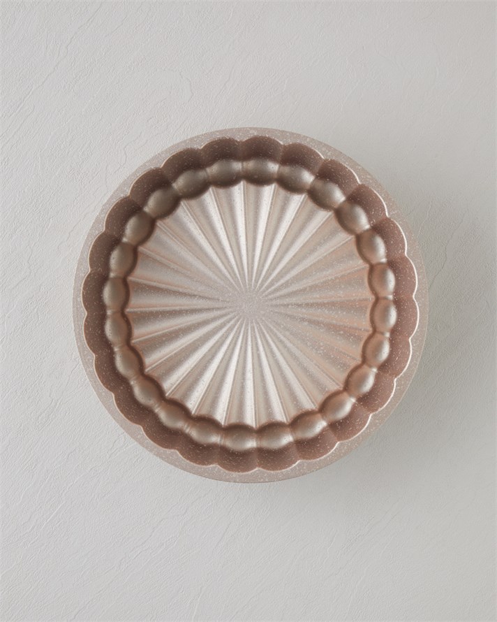 Patisserie Lena Premium Döküm Kek Kalıbı 25 cm Şampanya