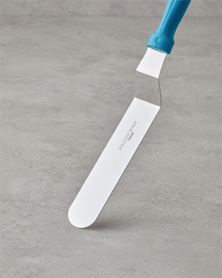 Patisserie Paslanmaz Çelik Spatula 30 cm Mavi