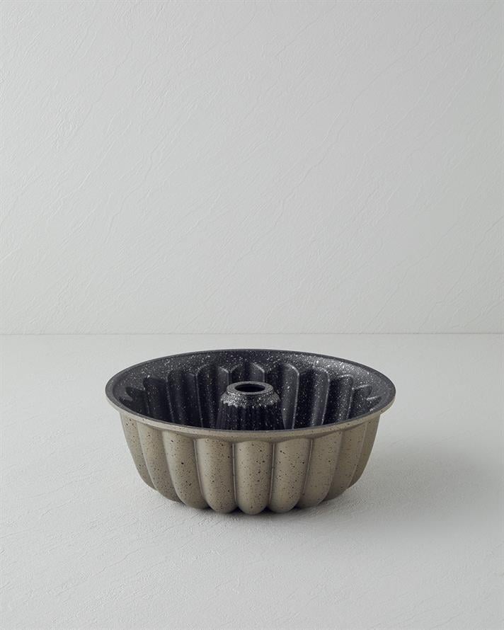 Patisserie Quinn Döküm Kek Kalıbı 25 cm Gold-Silver