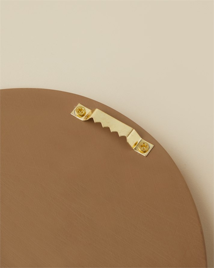 Pavia Polyresin Duvar Aksesuarı 20x26 cm Kahve – Gold