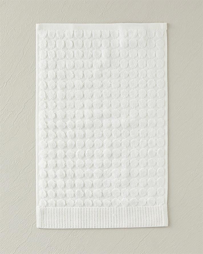 Pearl Pamuklu Simli El Havlusu 30x45 cm Ekru