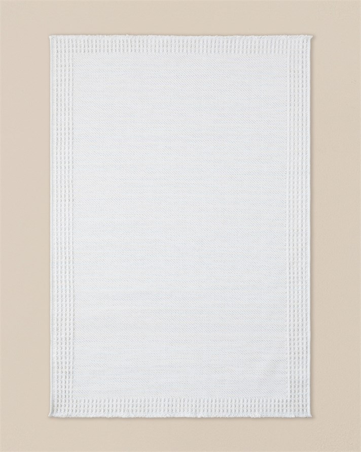 Pearly Dokuma Kilim 120x180 cm Ekru-Mavi-Turuncu