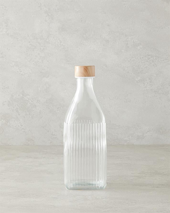 Peble Cam Şişe Şeffaf