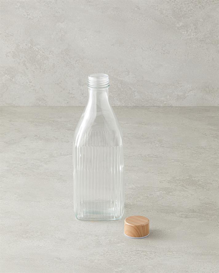 Peble Cam Şişe Şeffaf