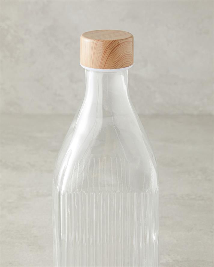 Peble Cam Şişe Şeffaf