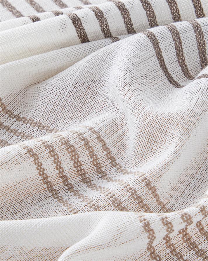 Pecan Polyester Masa Örtüsü 145x200 cm Bej-Kahverengi