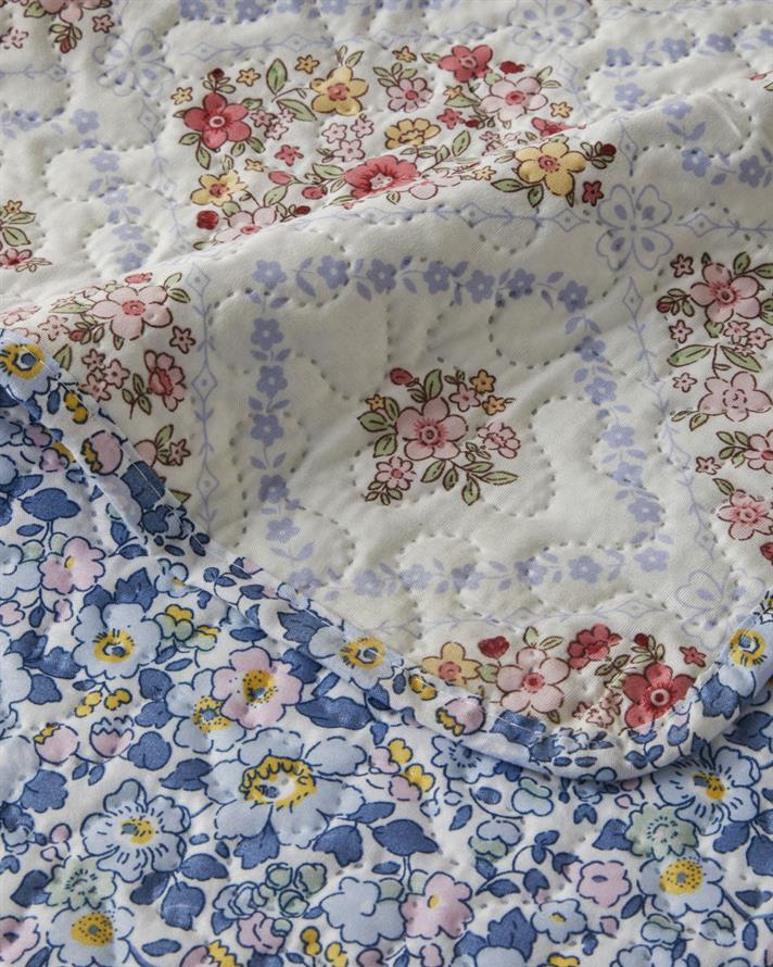 Penny Bloom Çift Kişilik Çok Amaçlı Örtü 200x220 cm Mor