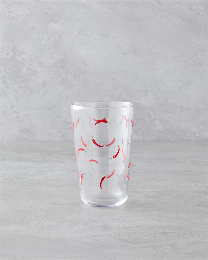Pepper Cam 3lü Bardak 400 ml Kırmızı