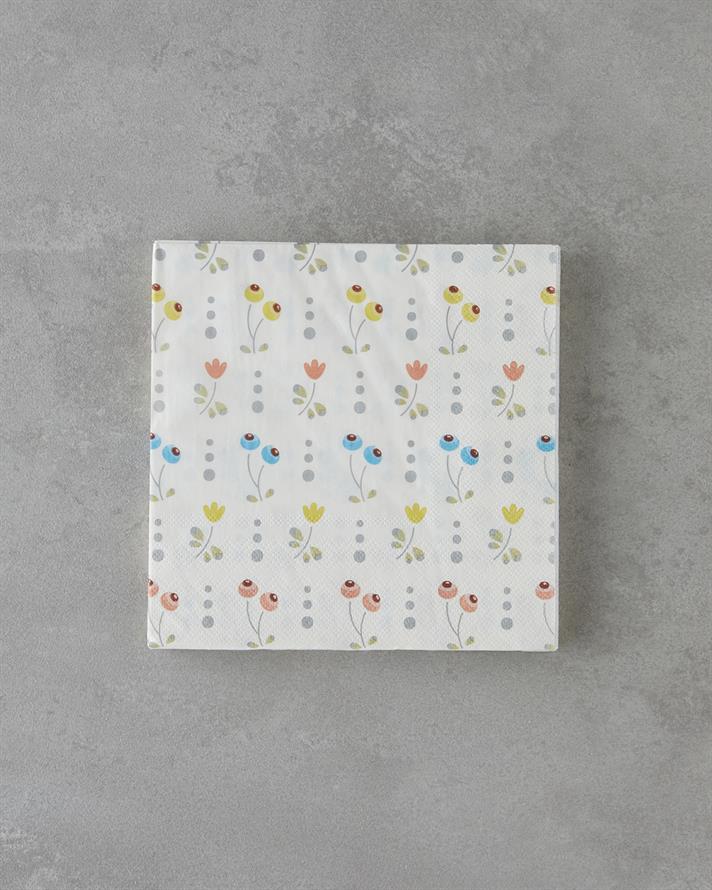 Petalpop 20li Kağıt Peçete 33x33 cm Renkli