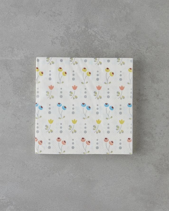 Petalpop 20li Kağıt Peçete 33x33 cm Renkli