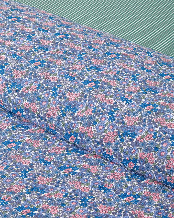 Petit Chamomile Baskılı Çift Kişilik Pike Takımı 200x220 cm Pembe