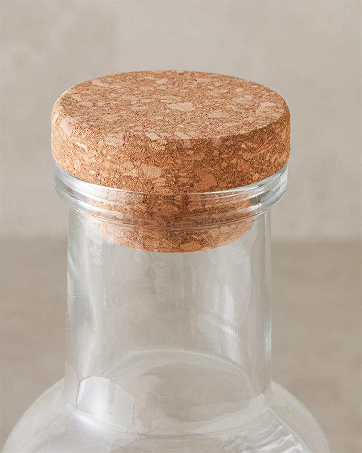 Petra Cam Şişe 1000 ml Şeffaf